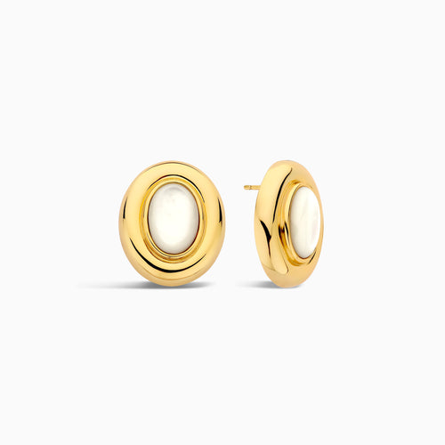 Boucles d'oreilles Perle Giselle | Or
