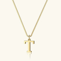 Collier en Or avec Lettre Initiale