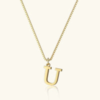Collier en Or avec Lettre Initiale
