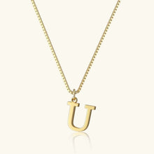 Collier en Or avec Lettre Initiale