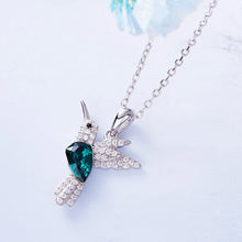 Collier Bébé-colibri avec zircon