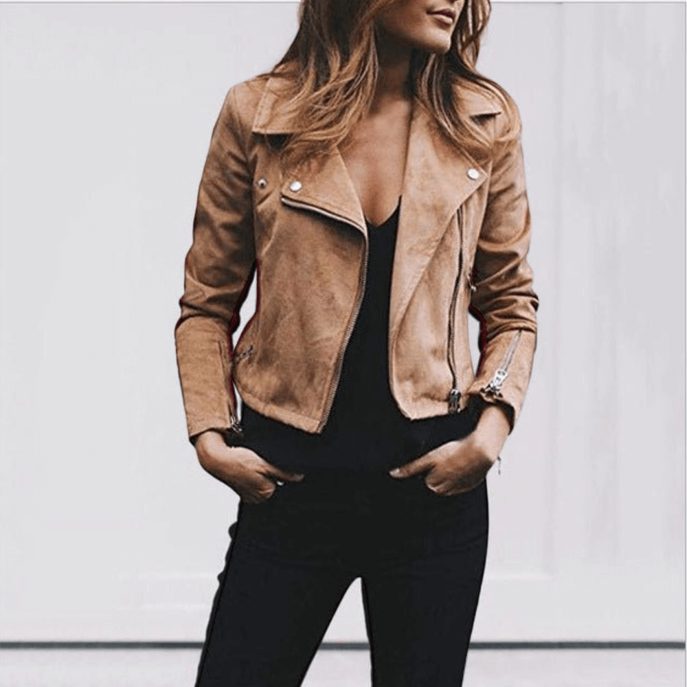 Cosima | Veste courte décontractée avec doublure chaude pour femme