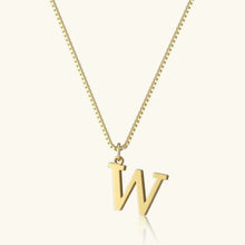 Collier en Or avec Lettre Initiale