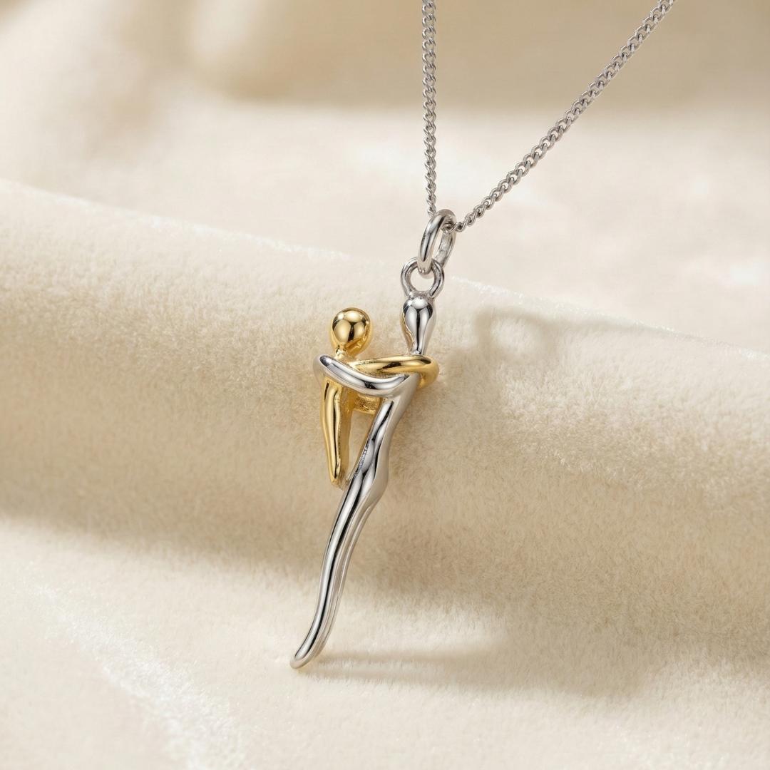 Collier Amour Éternel Mère et Fils