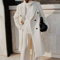 Jacquelyn | Manteau trench à double boutonnage pour femme