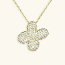 Collier en Diamants avec Initiale en Bulle