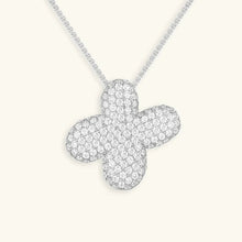 Collier en Diamants avec Initiale en Bulle