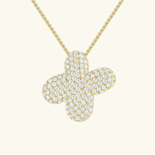 Collier en Diamants avec Initiale en Bulle