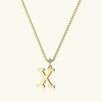 Collier en Or avec Lettre Initiale