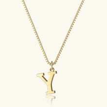 Collier en Or avec Lettre Initiale