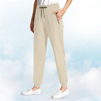 Pantalon Femme Ultra Élasticité Soie Glacée Confort Décontracté