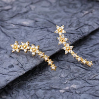 Boucles d'Oreilles Florales Élégantes