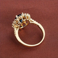 Bague en Or avec Saphir