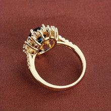 Bague en Or avec Saphir