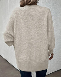 Pull Manche Lanterne Encolure En V