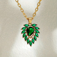 Collier Matilde Cœur d'Émeraude