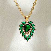 Collier Matilde Cœur d'Émeraude