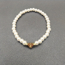 Bracelet Élégant en Cœur avec Initiale