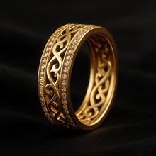 Bague en Or Brillant Creux