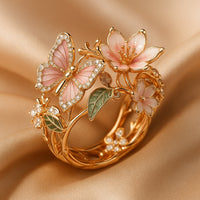 Bague en Zirconia Papillon Brillant Naturel