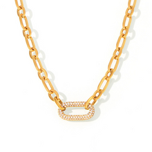 Ensemble de Bijoux Chaîne Maillon Pavé | Or
