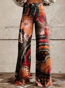 Evadne - Pantalons Boho Vintage