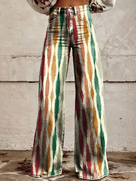 Liora - Pantalons Vintage Boho