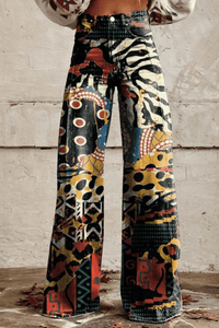 Celestia - Pantalons Vintage Boho
