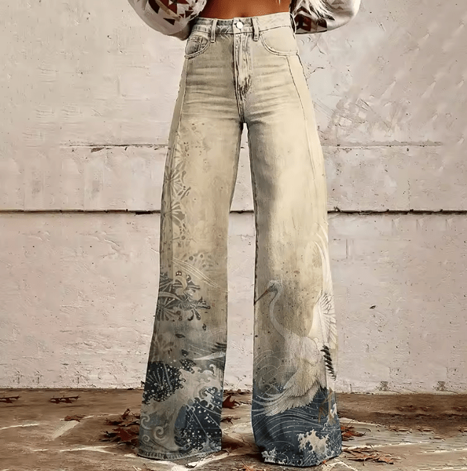 Lyra - Pantalons Boho Vintage