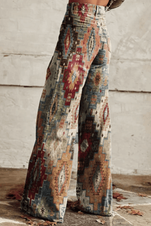 Aeliana - Pantalons Vintage Boho