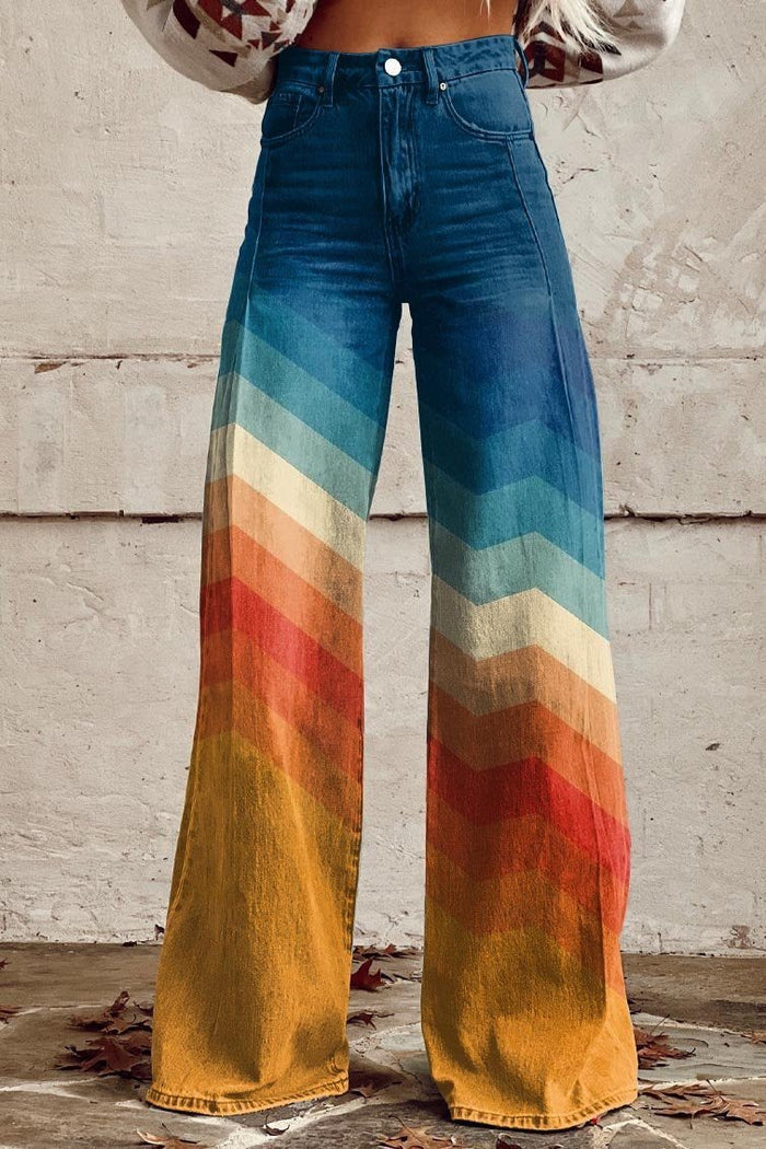 Calista - Pantalons Vintage Boho
