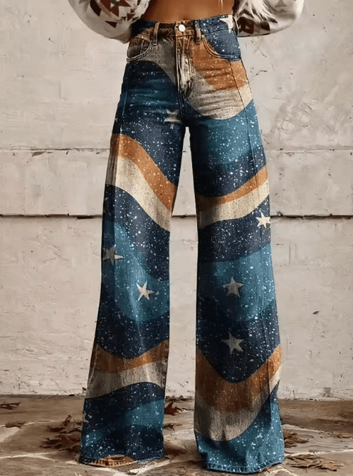 Mirabelle - Pantalons Boho Vintage