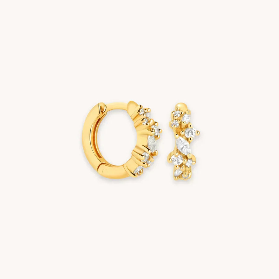 Boucles d'oreilles Constellation | Or