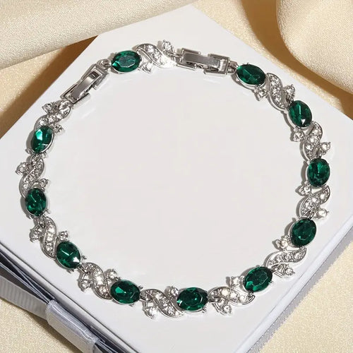 Bracelet Émeraude Jade