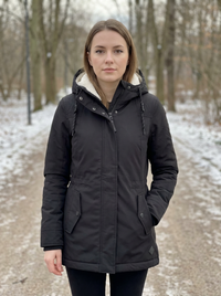 Éliane – manteau d’hiver long imperméable pour femmes, chaud et élégant
