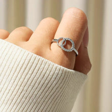 Bague Sœurs pour Toujours – La grande sœur et la petite sœur (Ajustable)