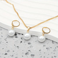 Ensemble de Bijoux Perle Dorée | Or