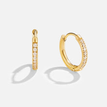 Boucles d'oreilles en anneau Éternité