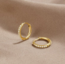 Boucles d'oreilles en anneau Éternité