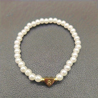 Bracelet Élégant en Cœur avec Initiale