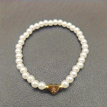 Bracelet Élégant en Cœur avec Initiale