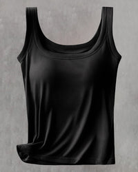 Débardeur Uni Avec Soutien-Gorge Intégré