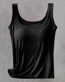 Débardeur Uni Avec Soutien-Gorge Intégré