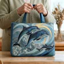Sac artisanal dauphin de l'océan – Collection Finale