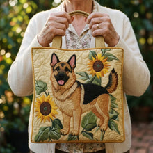Sac Artisanal Berger Allemand Floral – Idée Cadeau