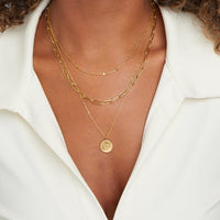 Collier à plusieurs couches avec des pièces Janie