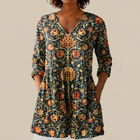 Liora - Blouse longue imprimée