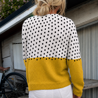 Junella - Cardigan Bicolore
