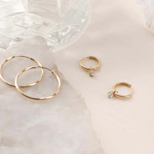 Boucles d'oreilles Larmes de Lune | Or