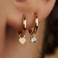 Boucles d'oreilles Larmes de Lune | Or